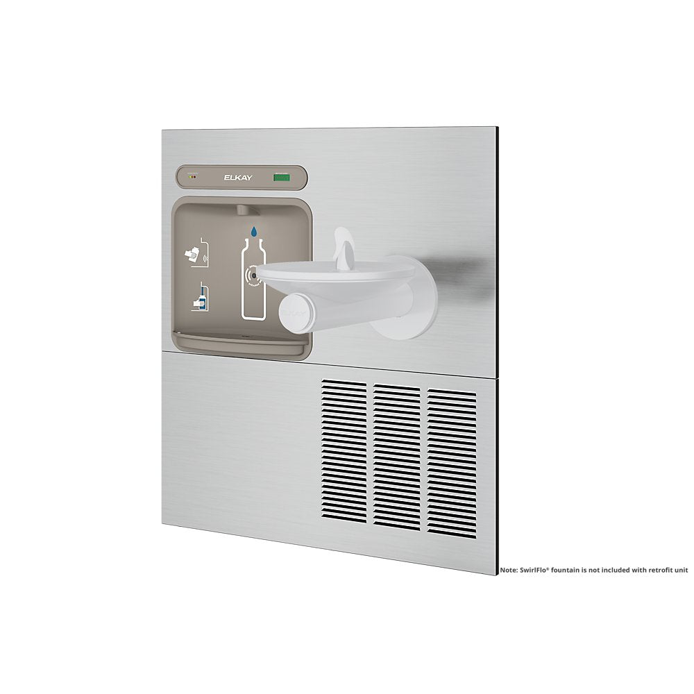 Elkay LZWS-ERPB8-RF| In-wall Retrofit Bottle Filler | Filtered, Refrigerated (For use with Elkay bi-level refrigerated SwirfFlo fountains)