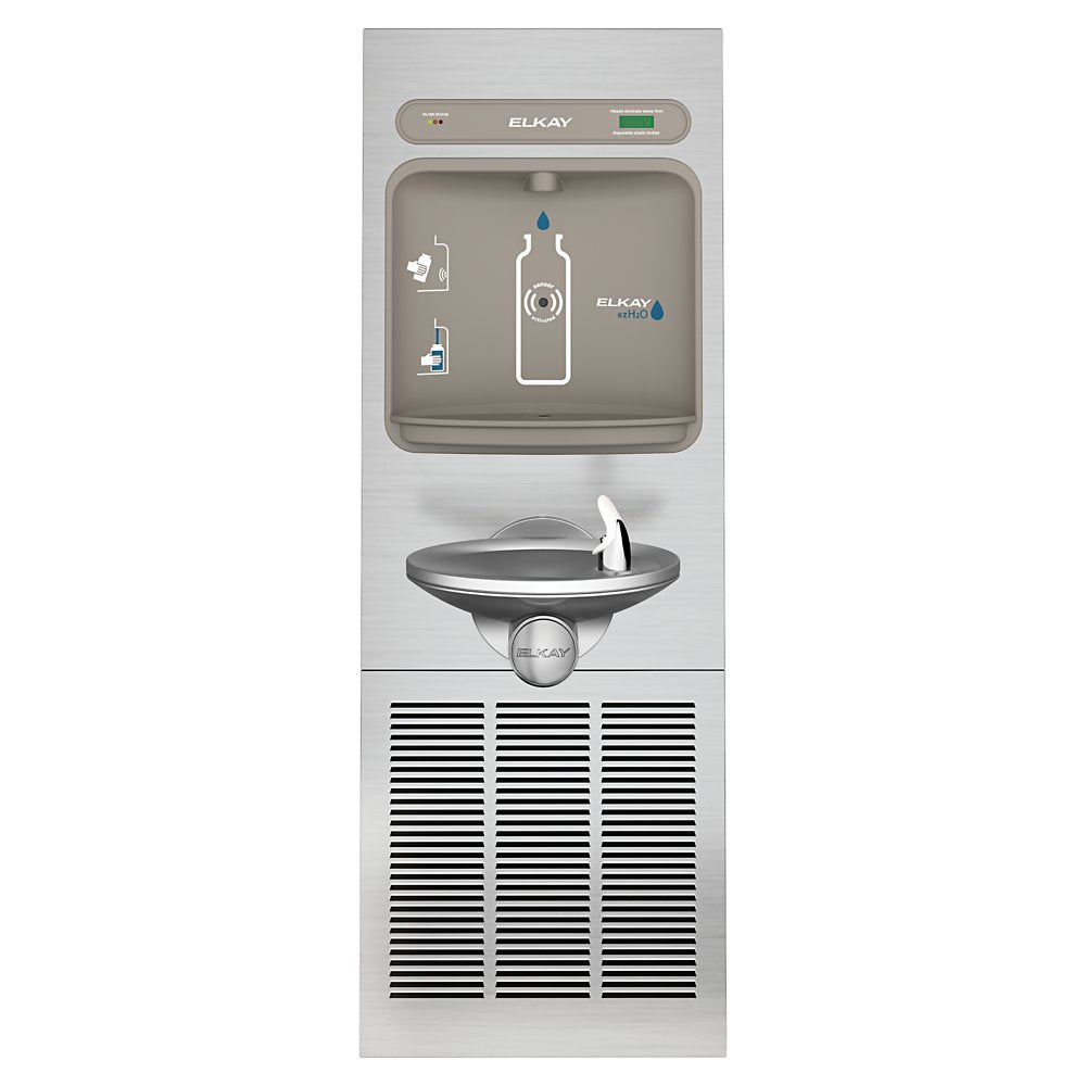 Elkay LZWS-LRPBM8K | In-wall Bottle Filler, Filtered, Refrigerated