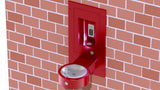 Murdock M-OBR4-GRC | Recessed Outdoor Bottle Filler with Sensor-Activated Drinking Fountain