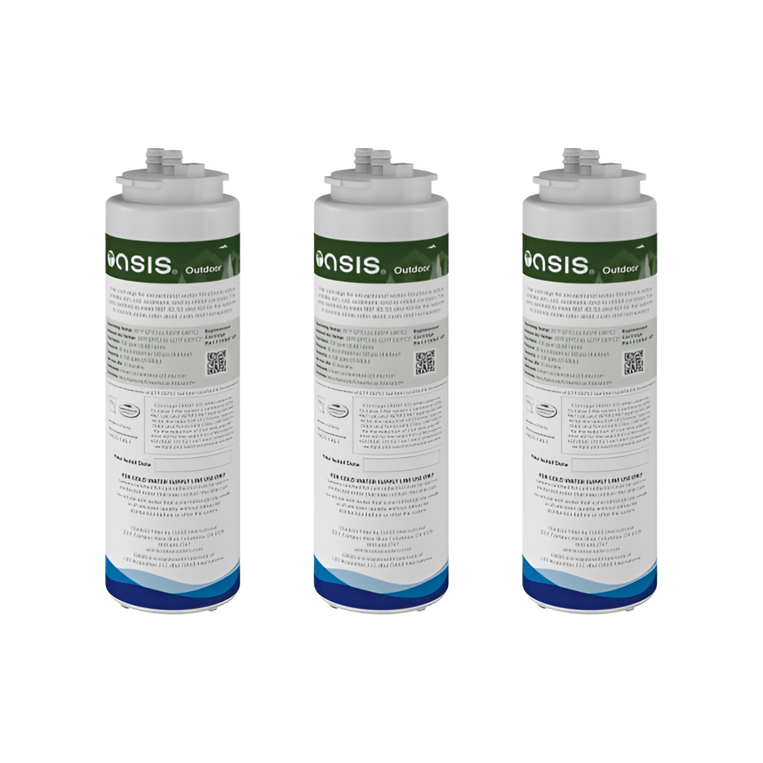 Oasis 041667-001 Outdoor Replacement Cartridge 3 Pack