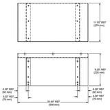 Elkay PM3 | On-wall Chiller Shelf