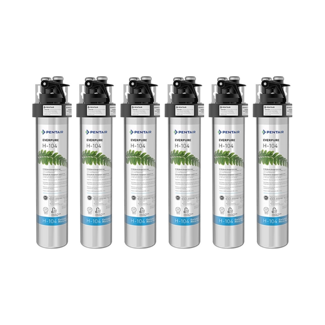 Pentair Everpure EV926270 | H-104 Drinking Water System | 6,000 gal (6 Pack)