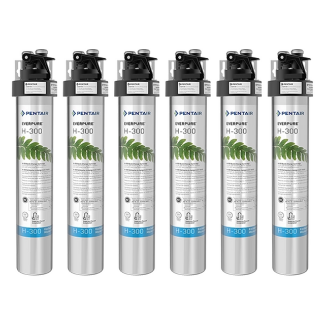 Pentair Everpure EV927070 | H-300 Drinking Water System | 6-Pack 1,800 gal