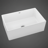 Elkay SWUF28179WH | Fireclay Single Bowl Farmhouse Sink | 30" x 19-15/16", White