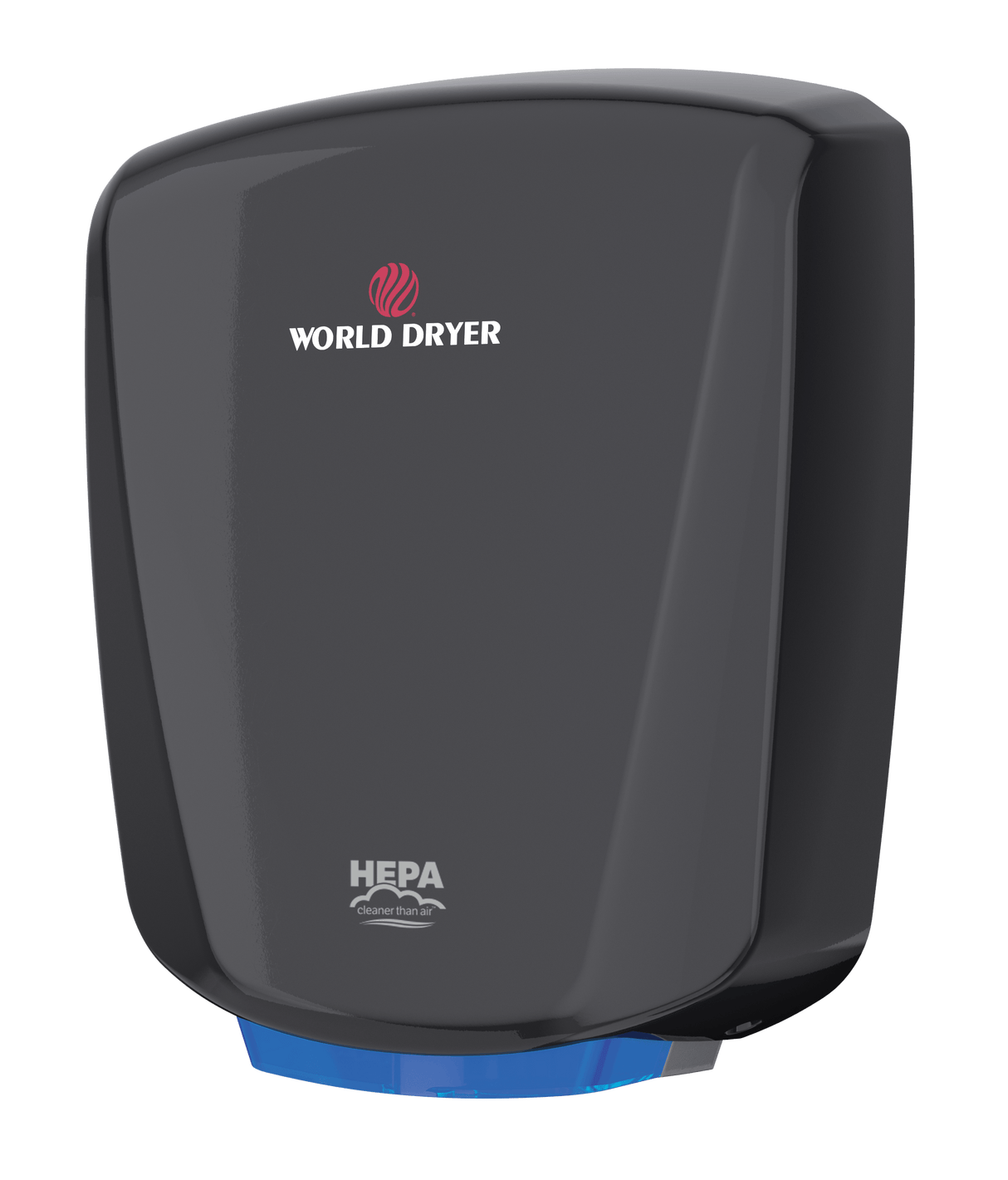 World Dryer Q-162A2 | VERDEdri Automatic Hand Dryer, HEPA-Filtered, Aluminum Black