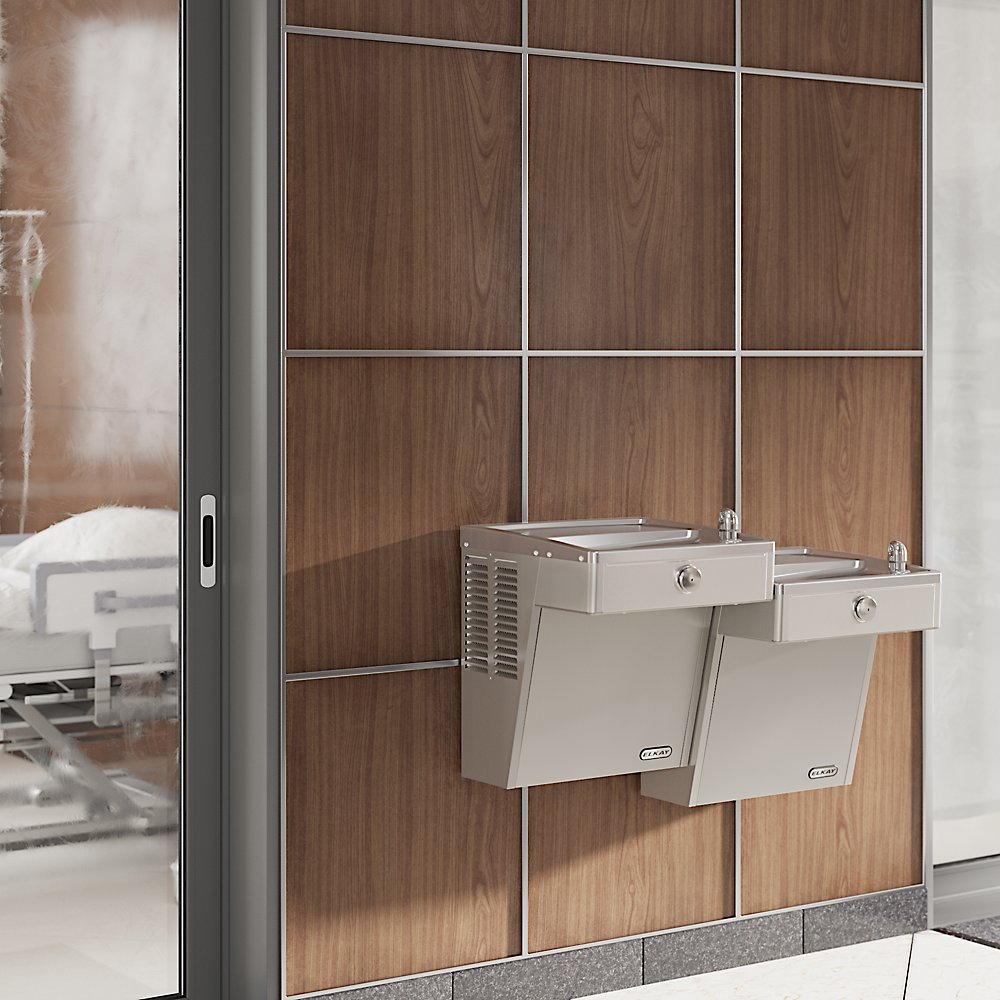 Elkay VRCTL8SC on wall