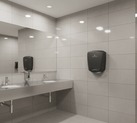 World_Dryer_SANITIZE_DRY_in_use