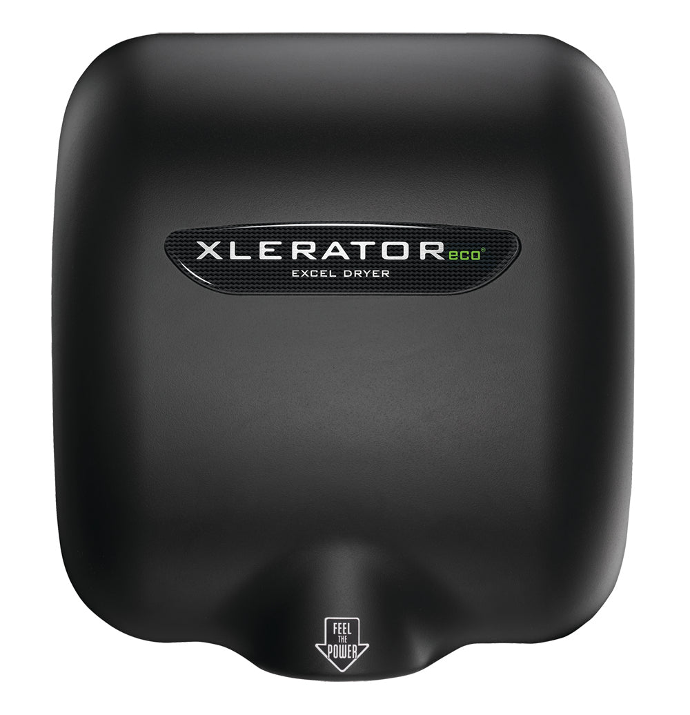Excel XL-SP-ECO-Black |Xlerator Eco Hand Dryer, Automatic, Black