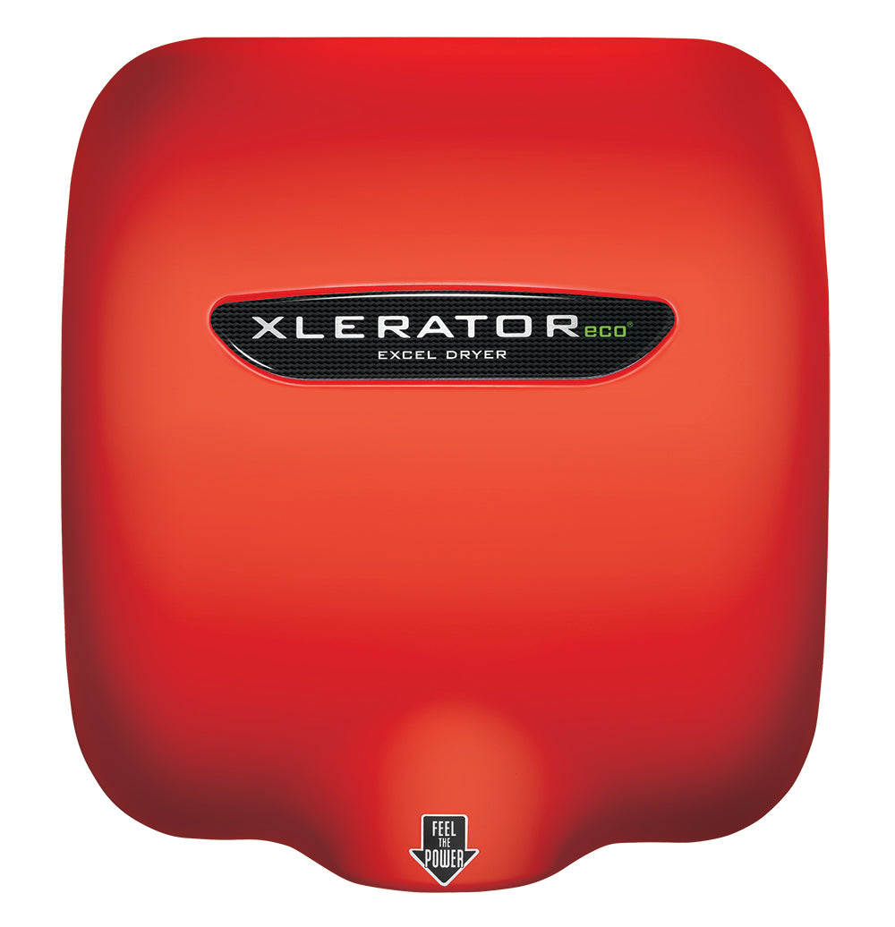 Excel XL-SP-ECO-RED | Xlerator Eco Hand Dryer, Automatic, Red