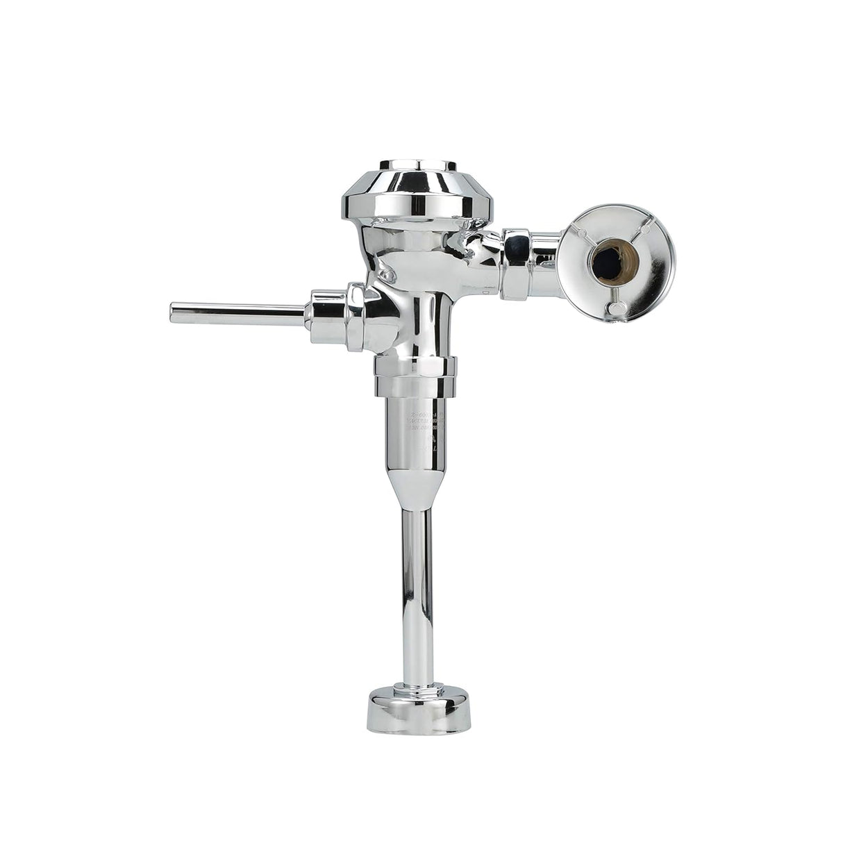 Zurn Z6003-WS1-YB-YC | Aquaflush Exposed Manual Diaphragm Flush Valve for 3/4" Urinal, Sweat Solder Kit, Cast Wall Flange, Chrome