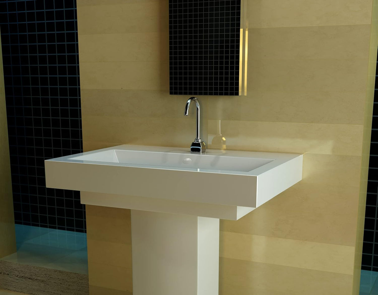 Zurn Z6920-XL | AquaSense Gooseneck Sensor Faucet, 0.5 gpm, Chrome