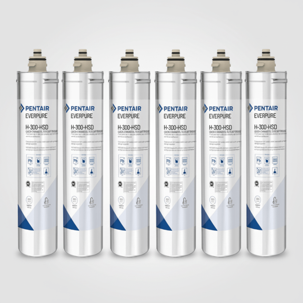 Everpure EV927074 | H - 300 - HSD Replacement Cartridges | 300 gal (6 Pack) - BottleFillingStations.com