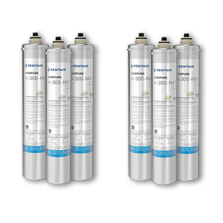 Everpure EV927446 | H - 300 - NXT Replacement Cartridge | 300 Gal (6 Pack) *OPEN BOX - BottleFillingStations.com