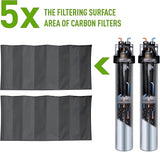 Everpure EV928201 | H - 1200 Replacement Cartridges | 1,000 gal (1 Pack, Twin) *OPEN BOX - BottleFillingStations.com