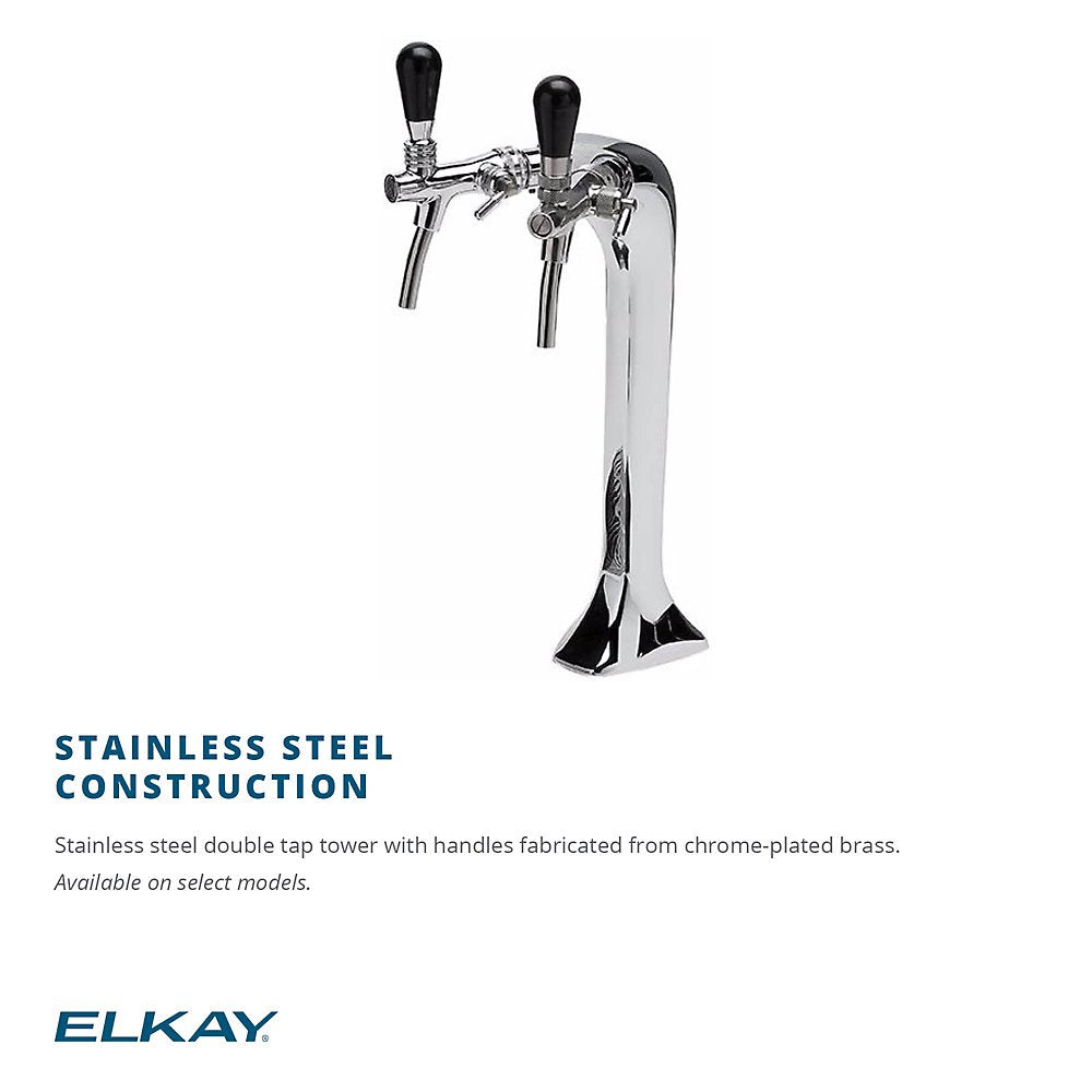 Elkay DSC2K | Blupura Column Tap Water Dispenser | Stainless Steel (to be used along a DSFBF180K)