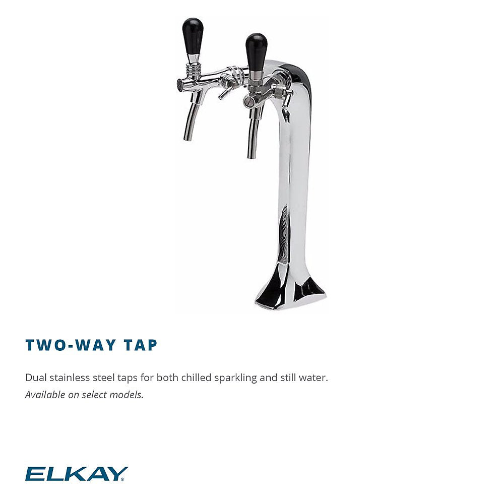 Elkay DSC2K | Blupura Column Tap Water Dispenser | Stainless Steel (to be used along a DSFBF180K)
