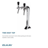 Elkay DSC2K | Blupura Column Tap Water Dispenser | Stainless Steel (to be used along a DSFBF180K)