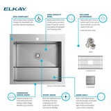 Elkay ELDSSF30279DBG