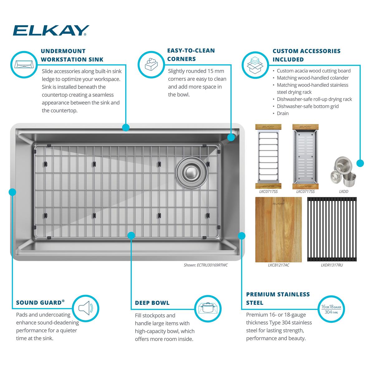 Elkay ECTRU30169RTWC
