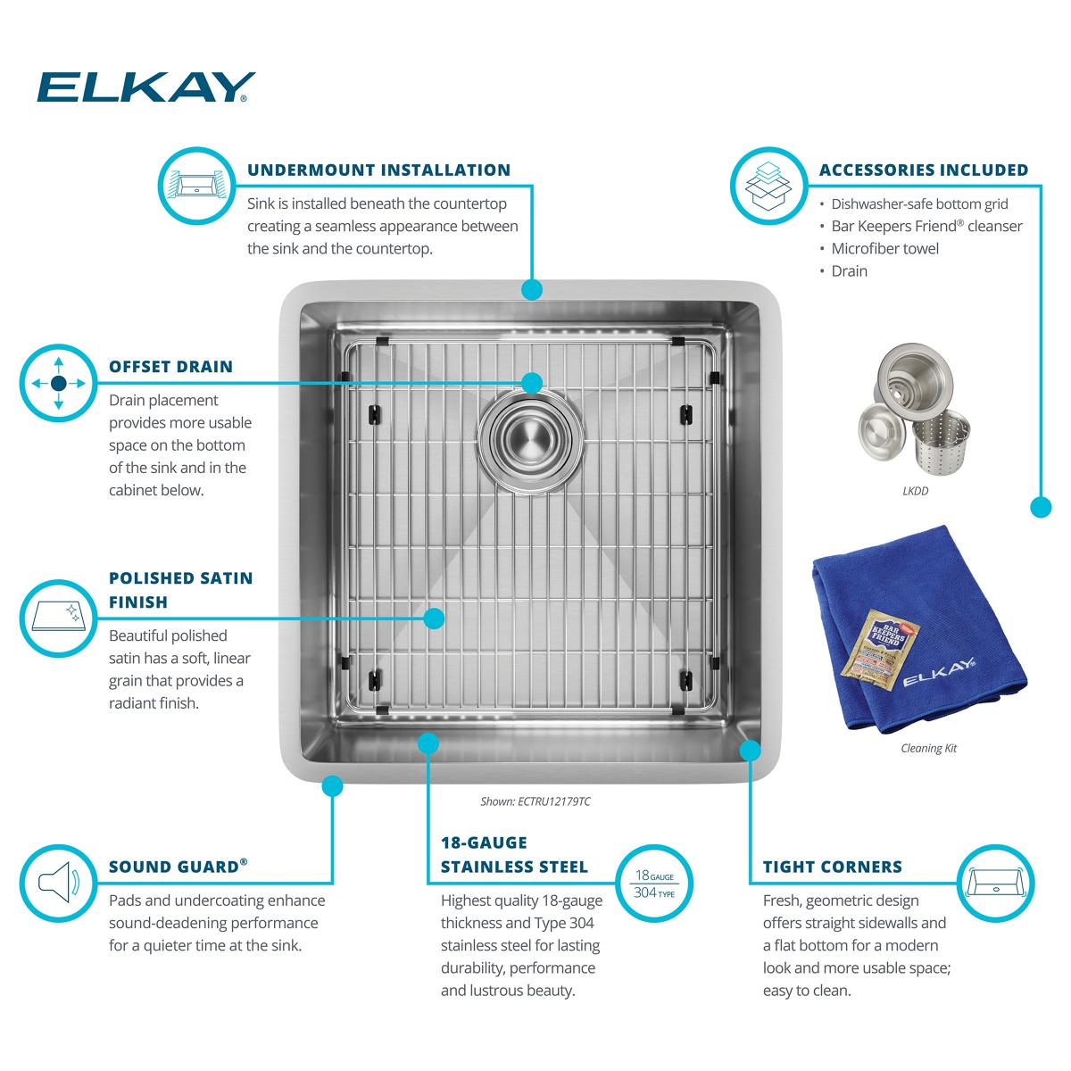 Elkay ECTRU17179TC