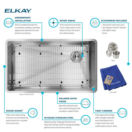 Elkay ECTRU30179RTC
