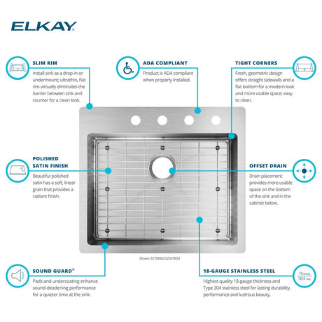 Elkay ECTSRAD25226TBG4