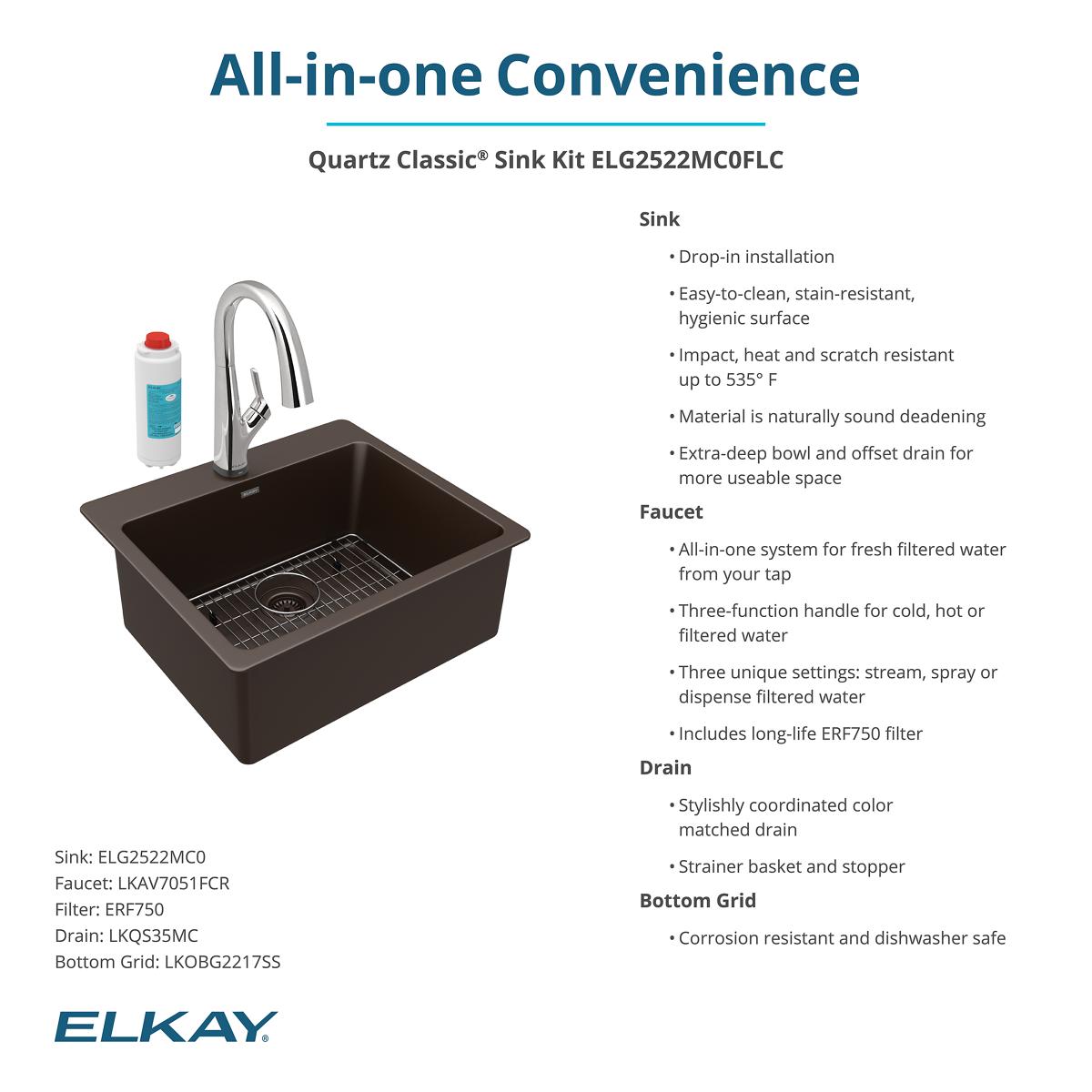 Elkay ELG2522MC0FLC