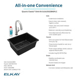 Elkay ELGU2522BK0FLC