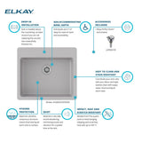 Elkay ELGAD2522PDGS0