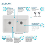 Elkay ELGAD3322PDWH0