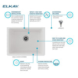 Elkay ELGU251912PDWH0