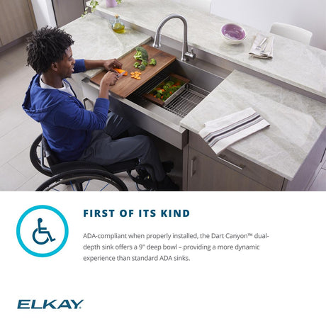 Elkay ELDSSF30279DBG
