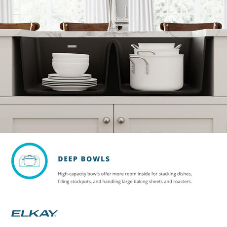 Elkay ELGU3322BK0FLC