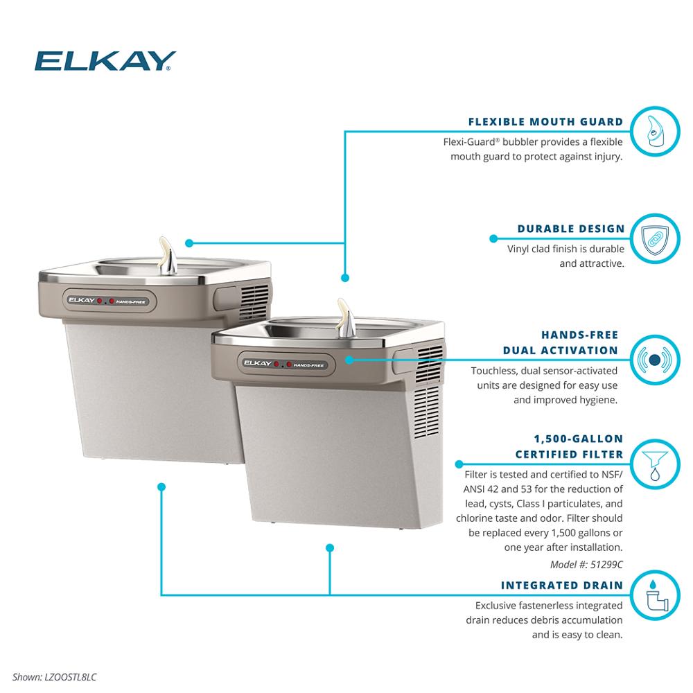 Elkay LZOOSTL8LC
