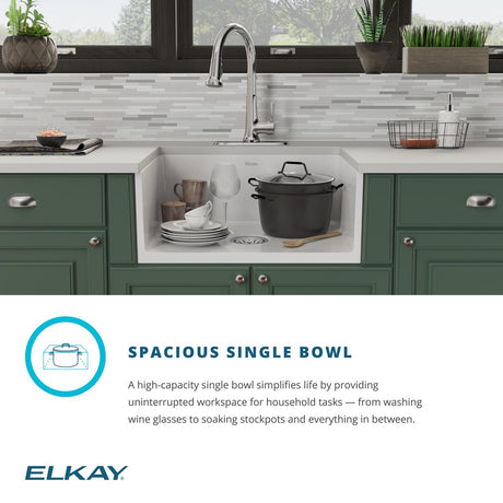 Elkay SWUF2520WHFLC