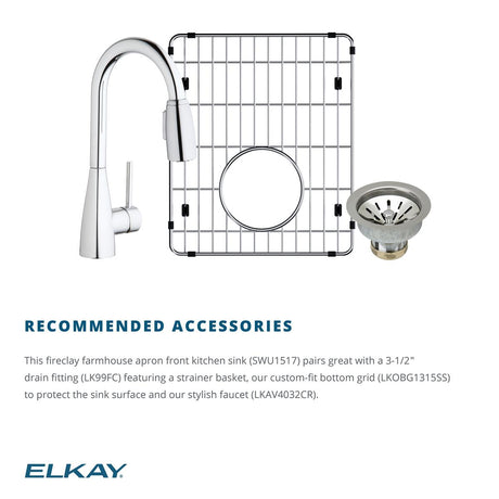 Elkay SWU1517WH