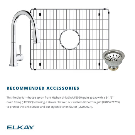 Elkay SWUF2520WH