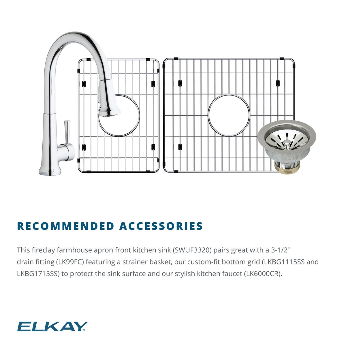 Elkay SWUF3320WH