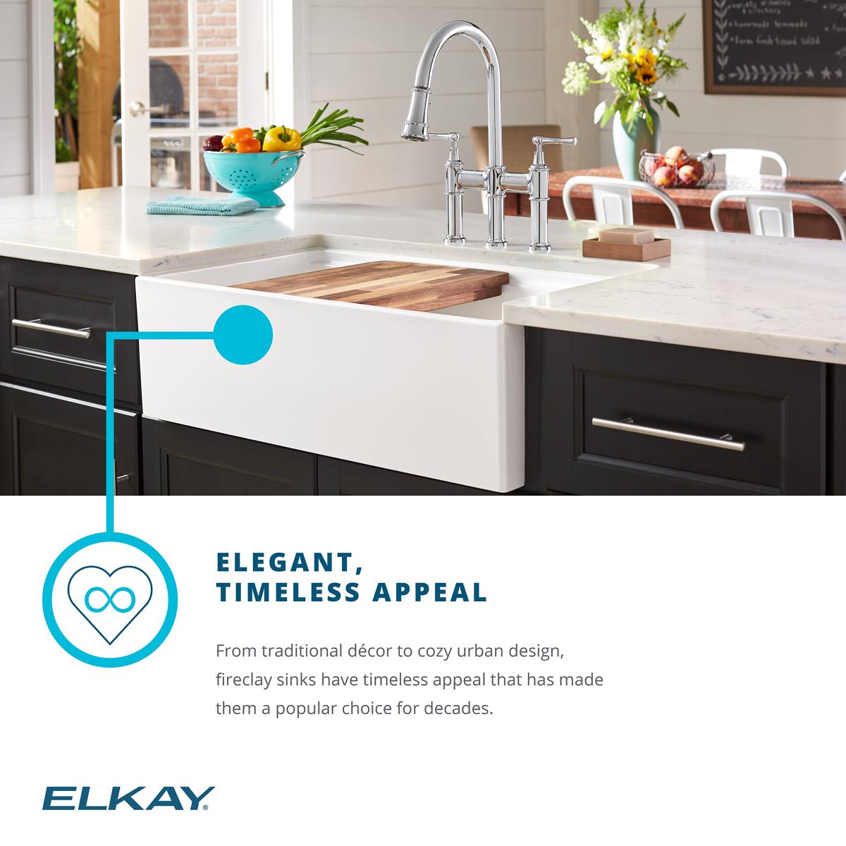 Elkay SWUF3320WH