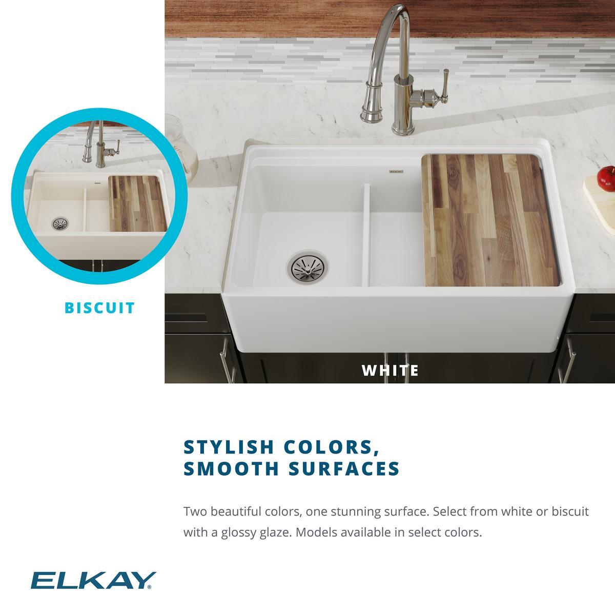 Elkay SWUF3320WH