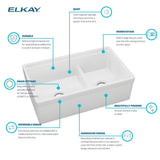 Elkay SWUF3320WH