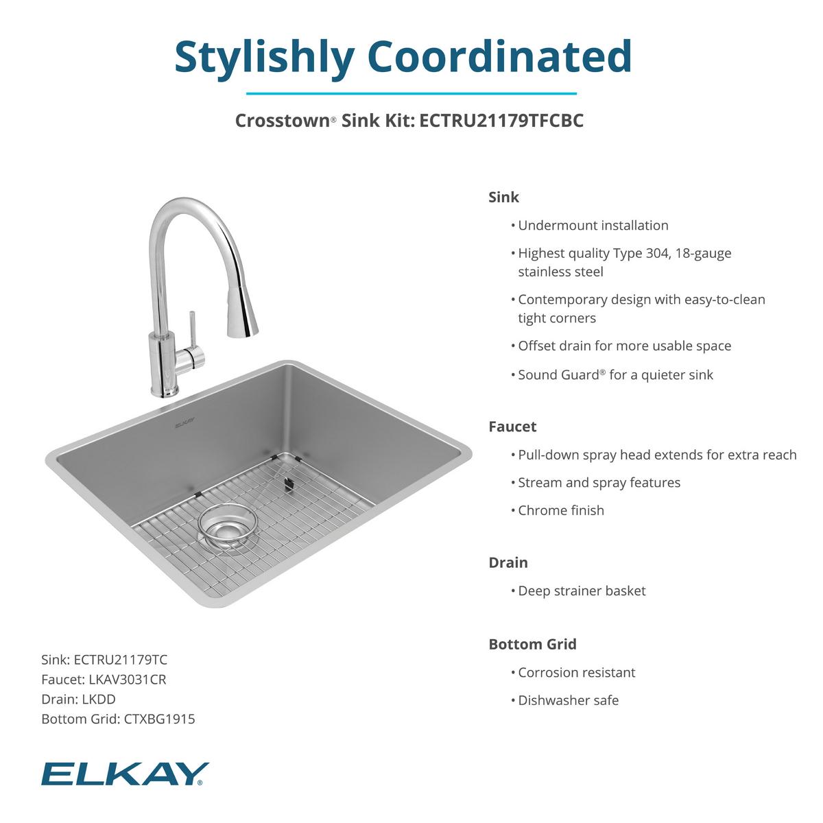 Elkay ECTRU21179TFCBC