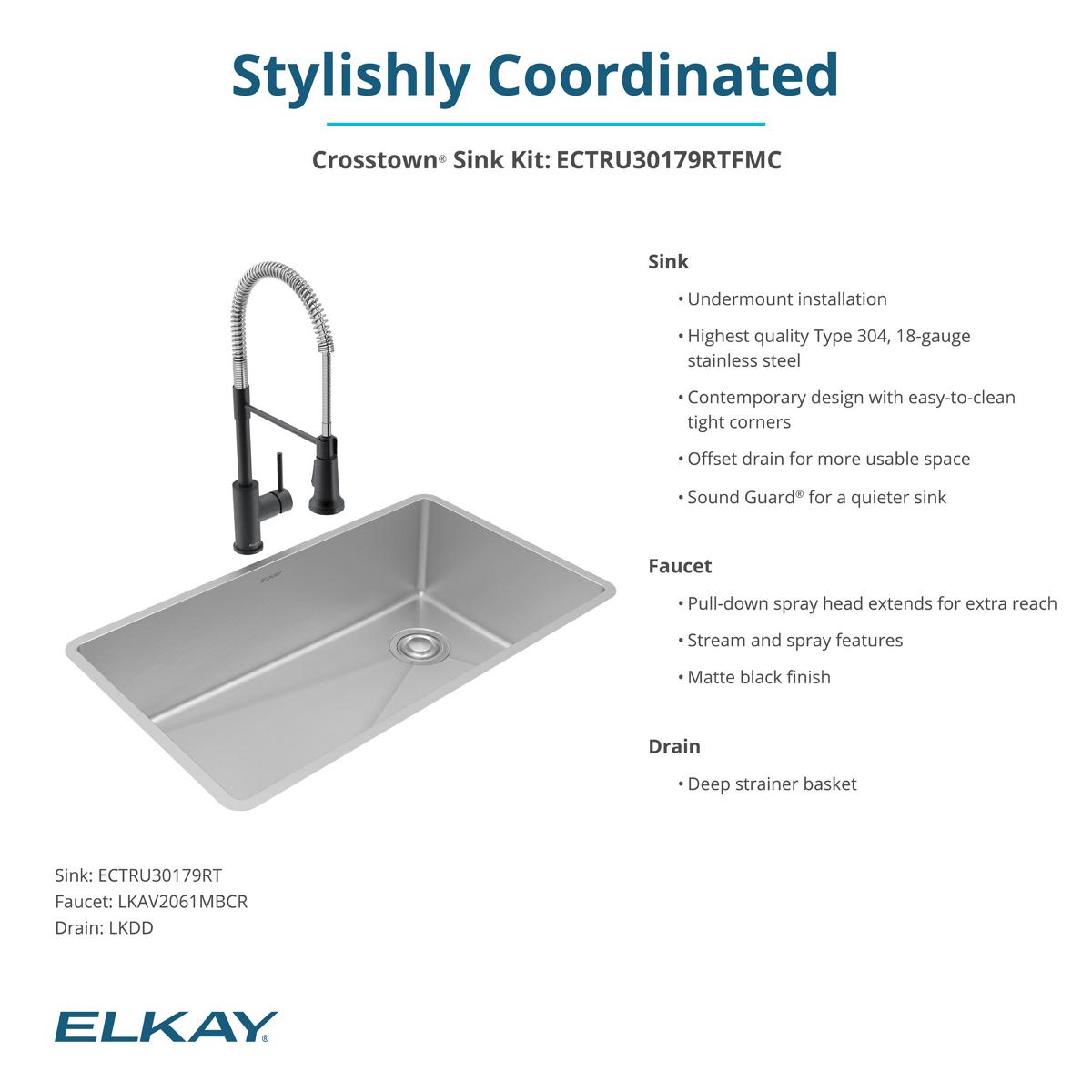 Elkay ECTRU30179RTFMC