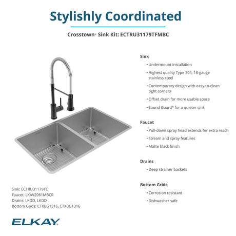Elkay ECTRU31179TFMBC