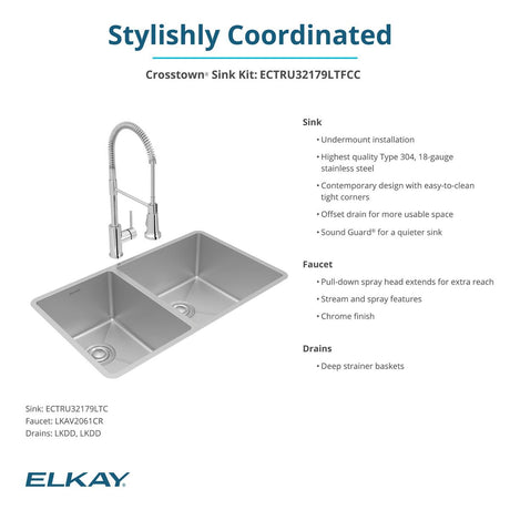 Elkay ECTRU32179LTFCC