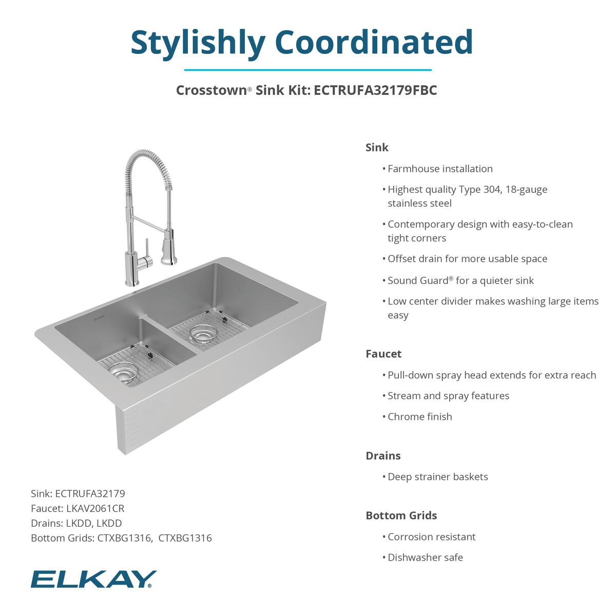 Elkay ECTRUFA32179FBC