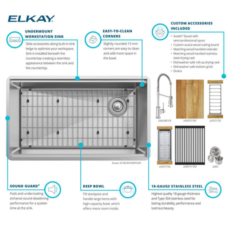 Elkay ECTRU30169RTFCW