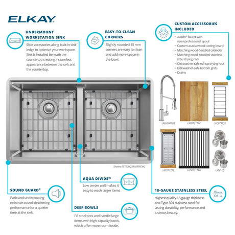 Elkay ECTRUA31169TFCW