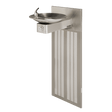 Haws 1001.8B | Vandal - Resistant Chilled Wall - Mount Fountain | 8 GPH - BottleFillingStations.com