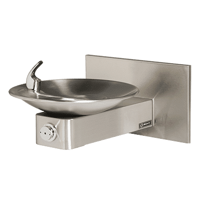 Haws 1001B | Vandal - Resistant Wall - Mount Drinking Fountain Bundle | 0.45 GPM - BottleFillingStations.com
